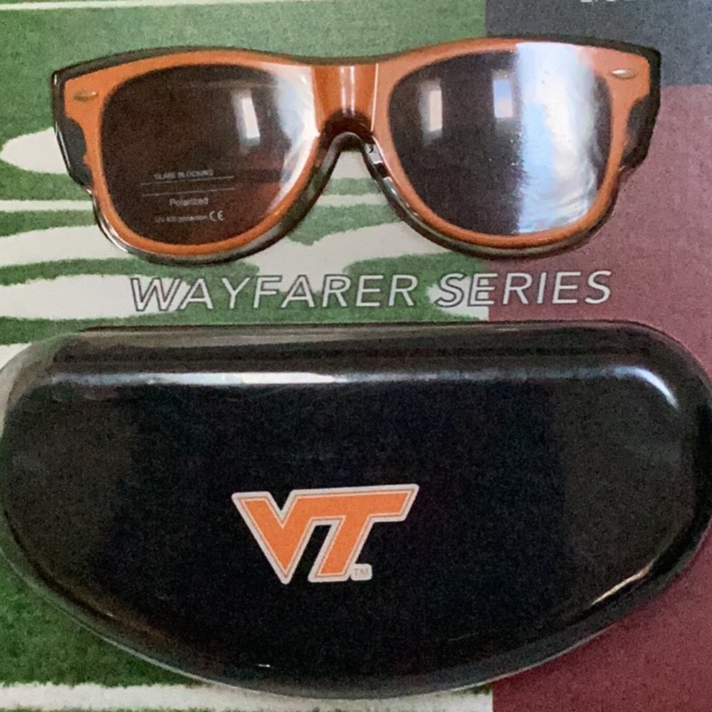 Virginia Tech Polarized Wayfarer Series Sunglasses